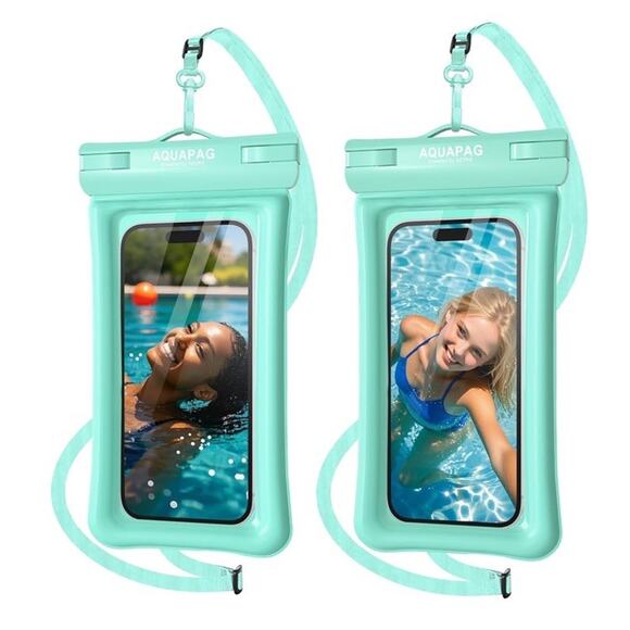 🔥NEPHI IP68 Waterproof Phone Pouch 2 Pack-Up to Aqua Green2 Pack BNWT🔥 - Picture 1 of 8